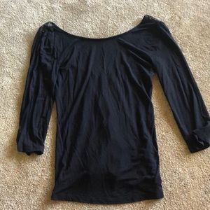 BKE top with lace back